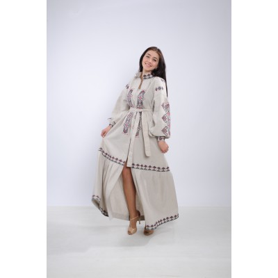 Embroidered dress "Passionate Boho"